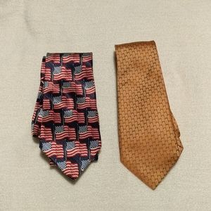 2x novelty ties